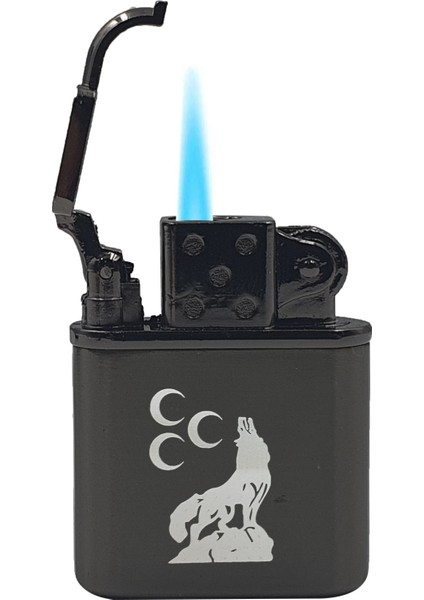 Gazlı Turbo Puro Çakmağı Füme