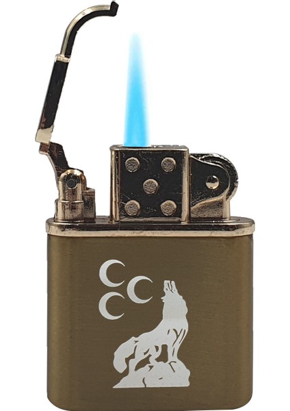 Gazlı Turbo Puro Çakmağı Gold