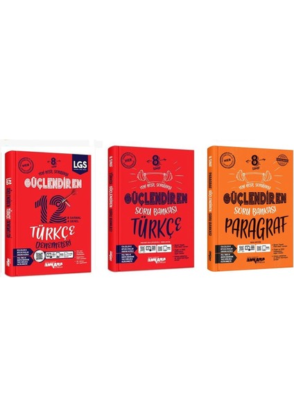 8.Sınıf LGS 12'li Türkçe Güçlendiren Deneme - Güçlendiren Soru Bankası Türkçe - Paragraf