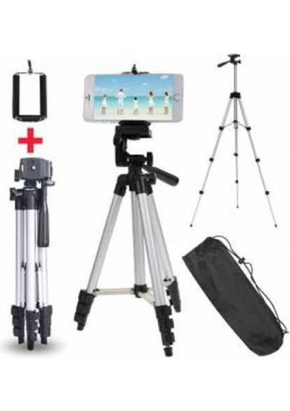 Cep Telefonu Kamera Tripod Ayağı 105 Cm.-