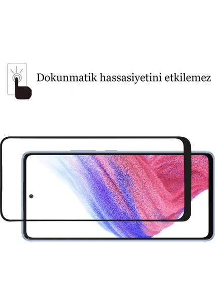 Samsung Galaxy A53 Kırılmaz Cam 5d Tam Kaplayan Temperli Ekran Koruyucu fırsatları