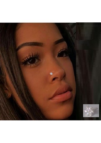 925 Ayar Gümüş zirkon taşlı dönence Hızma