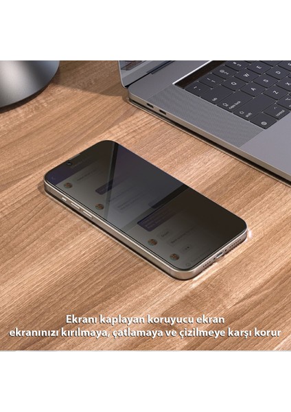 Iphone 13 Pro Max Uyumlu 3D Full Privacy Gizlilik Hayalet Cam Ekran Koruyucu fırsatları
