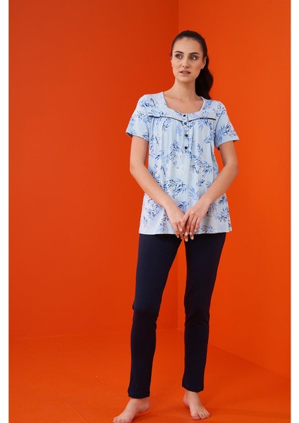 23160 Kadın Patlı Pijama Takım