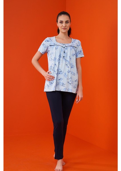 23160 Kadın Patlı Pijama Takım