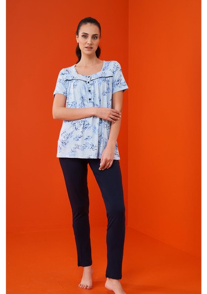 23160 Kadın Patlı Pijama Takım