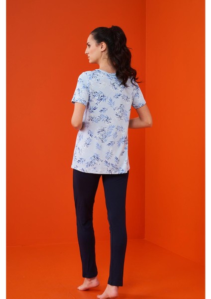 23160 Kadın Patlı Pijama Takım