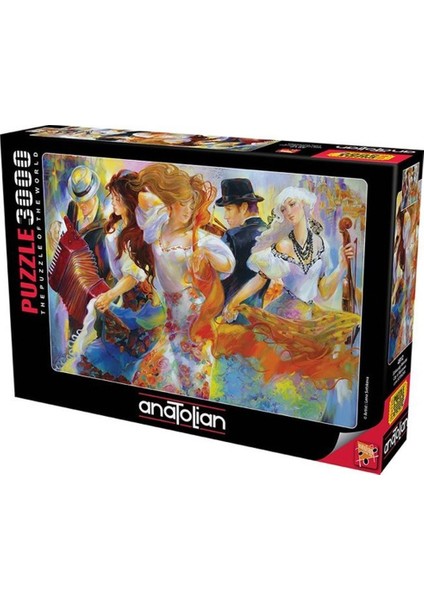 4912 Anatolian Gökkuşağı Melodisi/ 3000 Parça Puzzle