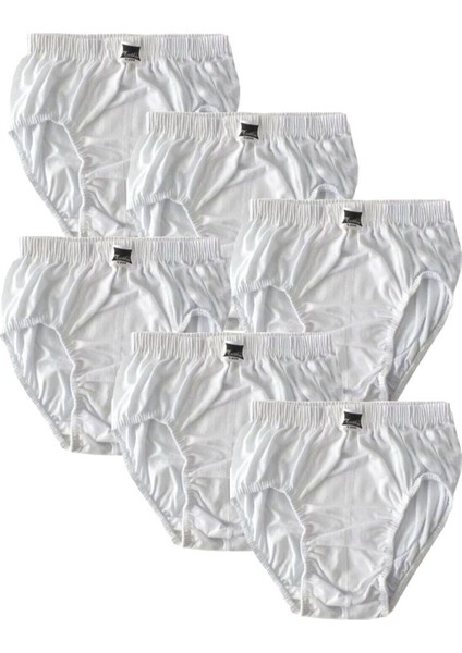 Erkek Çocuk Slip Külot 6' Lı %100 Pamuklu