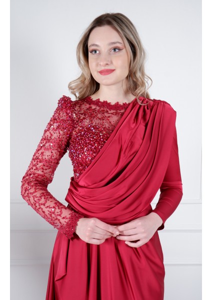 Abiye 1070 Bordo fırsatları