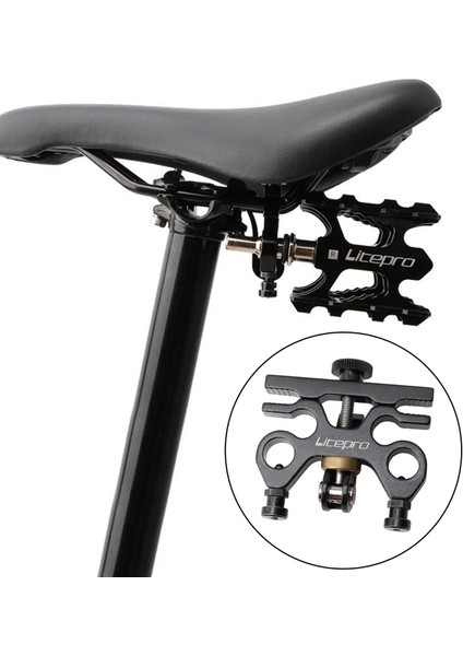 ST Decor Hızlı Yayın Bisiklet Pedalı Tutucu Adaptörü Katlanır Bisiklet Eyer Pedal Mounts Için (Yurt Dışından)