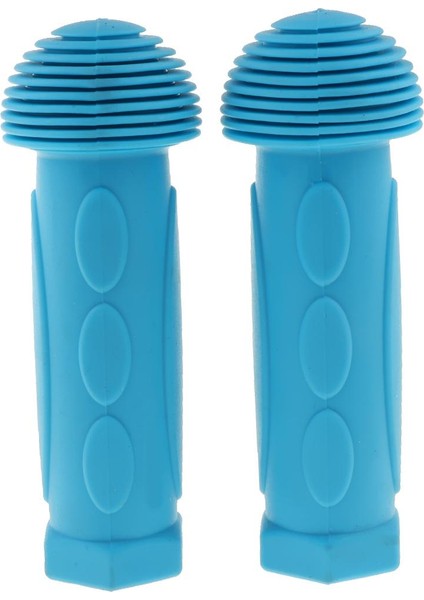 Saplar Scooter Mantar Stil Bar Kavrama Kauçuk Kapak Kolu Sonu F Tipi - Mavi (Yurt Dışından) fiyatları