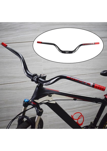720MM 780MM Dağ Bisikleti Gidon Mtb Riser Bar 31.8mmextra Uzun Yükseltici Bar 720MM Kırmızı (Yurt Dışından) fırsatları