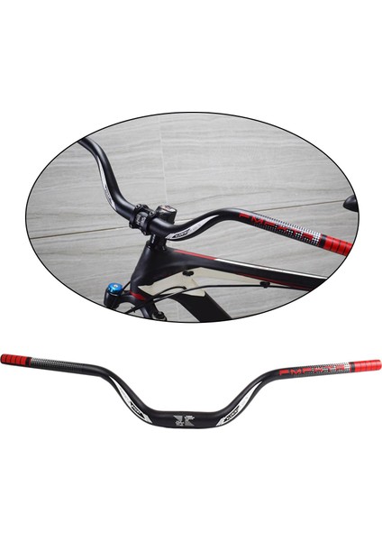 720MM 780MM Dağ Bisikleti Gidon Mtb Riser Bar 31.8mmextra Uzun Yükseltici Bar 720MM Kırmızı (Yurt Dışından) indirimleri