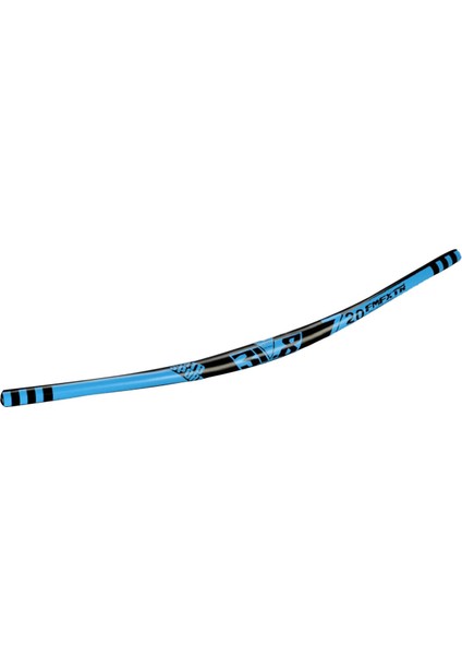 Deluxe Dağ Bisikleti Gidon 31.8mm Yol Yükseltici Bar Dh Kolu Bar Parçaları 720MM Mavi (Yurt Dışından)