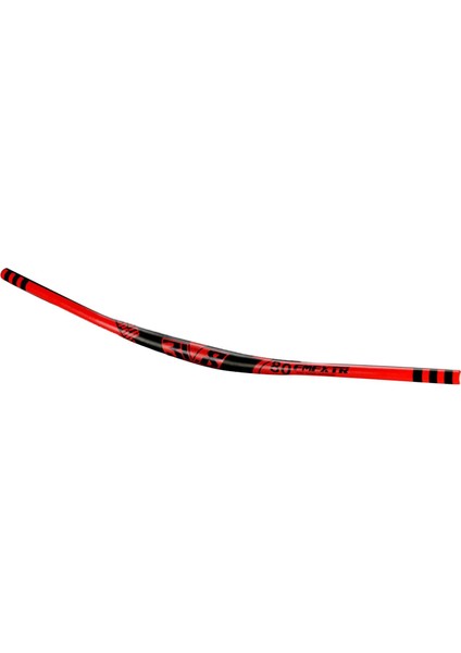 Hafif Dağ Bisikleti Gidon 31.8mm Yol Bisiklet Yükseltici Bar Bmx Parçaları 780MM Kırmızı (Yurt Dışından)
