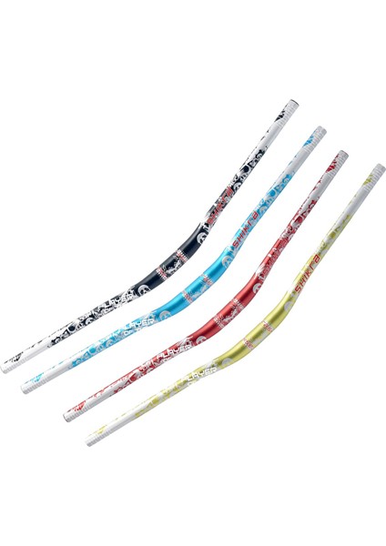 Dağ Bisikleti Bisiklet Gidon Yokuş Aşağı Bisiklet Yükseltici Bar 31.8mm 720MM / 780MM Siyah 720MM (Yurt Dışından)