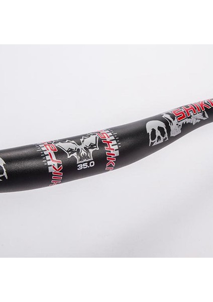 Dağ Bisikleti Bisiklet Gidon Yokuş Aşağı Bisiklet Yükseltici Bar 31.8mm 720MM / 780MM Siyah 720MM (Yurt Dışından)