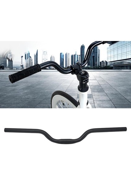 Dağ Bisikleti Gidon 25.4mm Riser Bar Dh Yokuş Aşağı Bisiklet Fit 22.2mm Dia 600MM 50MM (Yurt Dışından) fırsatları