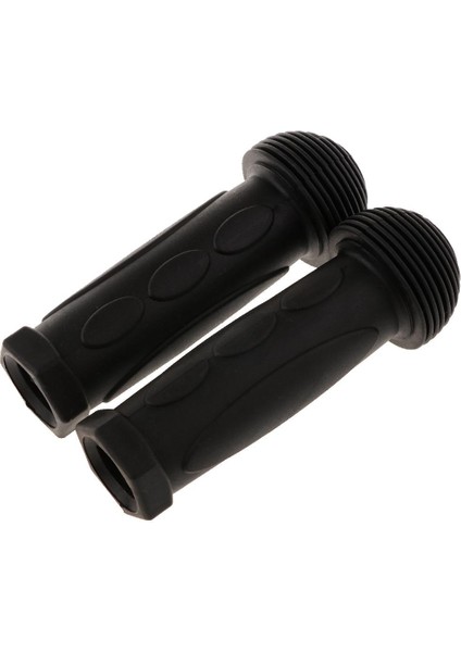 Bebek Bisiklet Gidon Sapları Kaymaz Mantar Bisiklet Bar Sonu Fiş Siyah (Yurt Dışından)