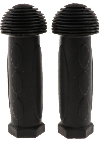 Bebek Bisiklet Gidon Sapları Kaymaz Mantar Bisiklet Bar Sonu Fiş Siyah (Yurt Dışından) fiyatları