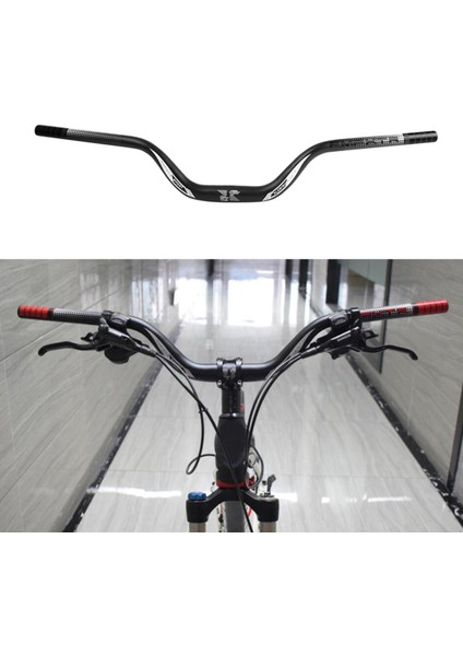 720MM 780MM Dağ Bisikleti Gidon Mtb Riser Bar 31.8mmextra Uzun Yükseltici Bar 720MM Siyah (Yurt Dışından) indirimleri