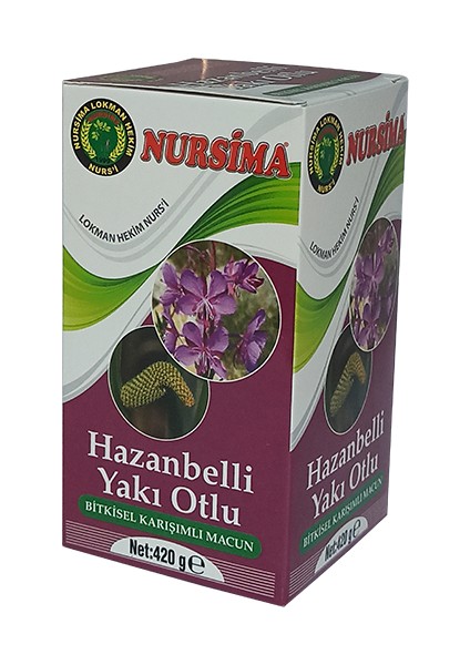 Hazanbelli Yakı Otlu Bitkisel Karışımlı Macun 420 gr