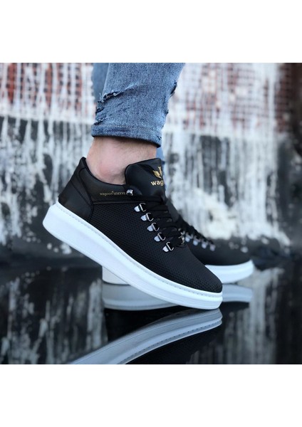 Wagoon WG047 Siyah Erkek Casual Ayakkabı