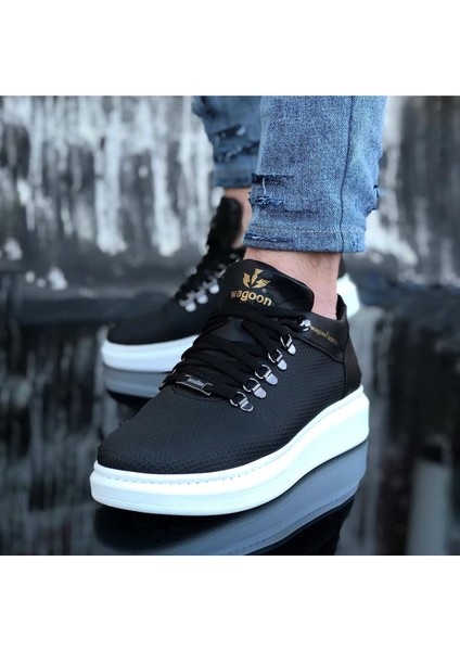 Wagoon WG047 Siyah Erkek Casual Ayakkabı