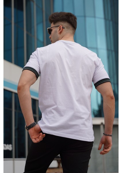 Beyaz Basic Erkek Tişört