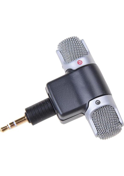 3.5mm Stereo Mikrofon Elektret Kondenser Kablosuz Mikrofon Kaydedici Telefon Için (Yurt Dışından)
