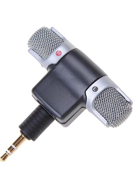 3.5mm Stereo Mikrofon Elektret Kondenser Kablosuz Mikrofon Kaydedici Telefon Için (Yurt Dışından) fiyatları