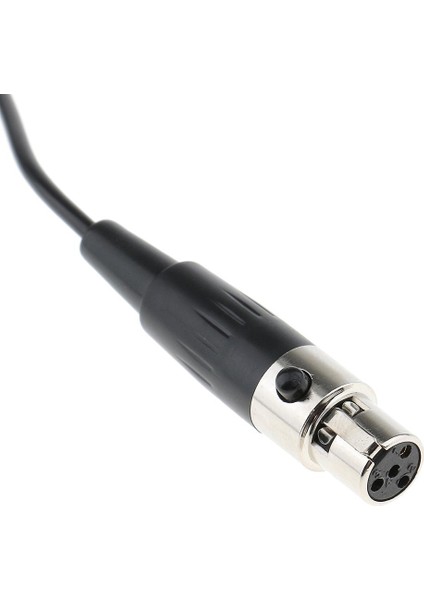 Lavalier Yaka Kravat Mic Radyo Hoparlörler Için Tek Yönlü Mikrofon Mini Xlr 4pin (Yurt Dışından) modelleri