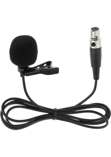 Lavalier Yaka Kravat Mic Radyo Hoparlörler Için Tek Yönlü Mikrofon Mini Xlr 4pin (Yurt Dışından) fırsatları