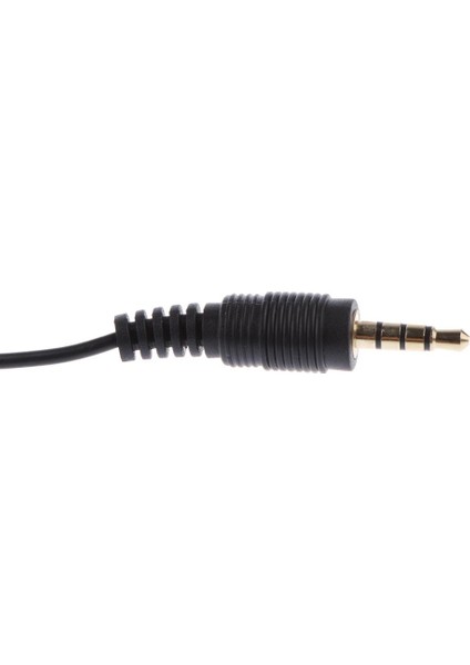 3.5mm Yaka Klipsli Omnidirectional Kondenser Mikrofon Kayıt Için Siyah (Yurt Dışından) fırsatları