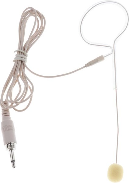 Toplantı Kursu Için 1 Parça Tek Kulak Kancası Mono Mikrofon 3.5mm Konu (Yurt Dışından) fiyatları