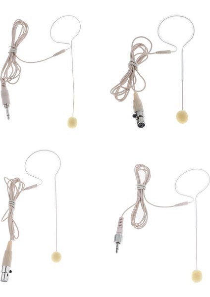 Toplantı Kursu Için 1 Parça Tek Kulak Kancası Mono Mikrofon 3.5mm Konu (Yurt Dışından) modelleri