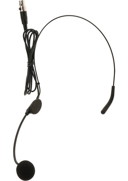 Xlr 3 Pin Kondenser Kulaklık Mikrofon ve Boom Mic Siyah Xlr 3pın (Yurt Dışından)