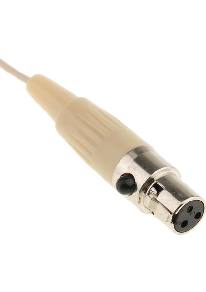 Earhook Mini Xlr Kulaklık Mikrofon Parçaları Bej 3pin Için Kafa Monte (Yurt Dışından) indirimleri