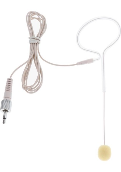 1 Parça Tek Kulak Kancası Mono Mikrofon Toplantı Kursu Için 3.5mm Somun Fiş (Yurt Dışından) modelleri