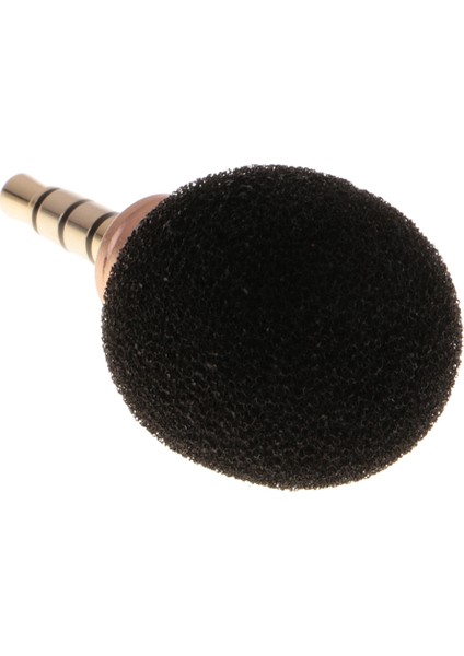 Taşınabilir 3.5mm Mini Cep Telefonu Mikrofon Sohbet Sohbet Siyah (Yurt Dışından) modelleri