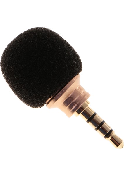 Taşınabilir 3.5mm Mini Cep Telefonu Mikrofon Sohbet Sohbet Siyah (Yurt Dışından) fırsatları