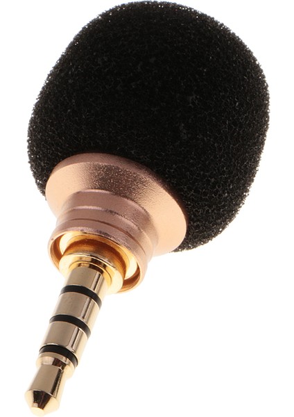 Taşınabilir 3.5mm Mini Cep Telefonu Mikrofon Sohbet Sohbet Siyah (Yurt Dışından) indirimleri