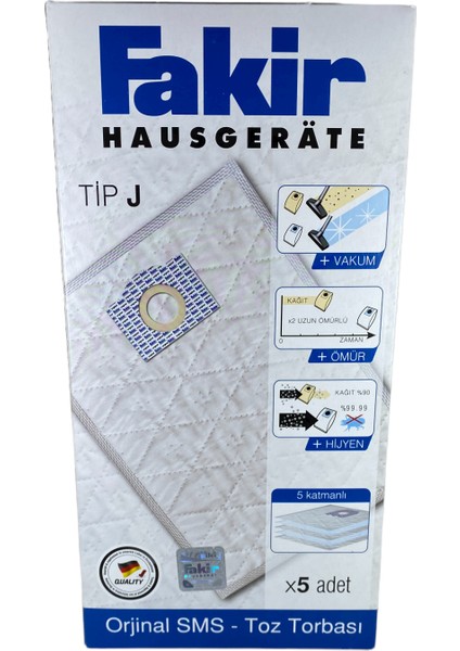Toz Torbası Tip J