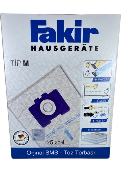 Toz Torbası Tip M