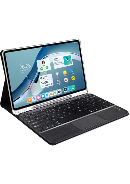 Huawei Matepad 11 2021 Bluetooth Touchpad Klavyeli Kalem Koymalı Kılıf - BKK10