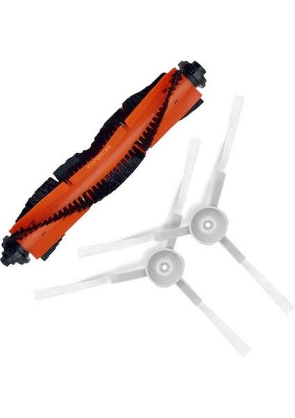 Xiaomi Uyumlu Mijia G1 Mjstg1 Robot Süpürge Ana Rulo Fırça ve Yan Fırça