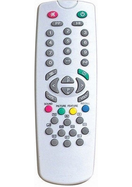 Vestel Uyumlu 1940 Tv Kumanda Mini Model