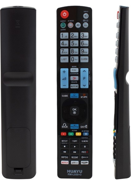 Lg Uyumlu Netflix-Amazon Tuşlu Lcd-Led Tv Kumandası RM-L930+3