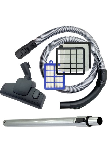 Samsung Uyumlu VC07R302MVB VC07R302MVP VC07R302MVR Süpürge Güçlü Hortumu Emici Boru ve Filtre Seti